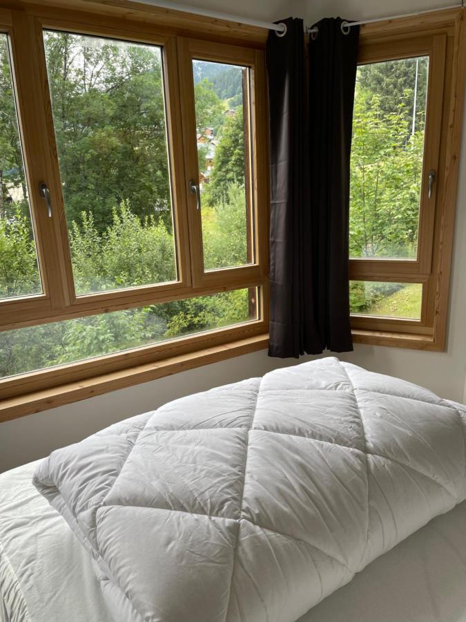 Charmant Appartement 3 Pieces - 6 Personnes Châtel Exterior foto
