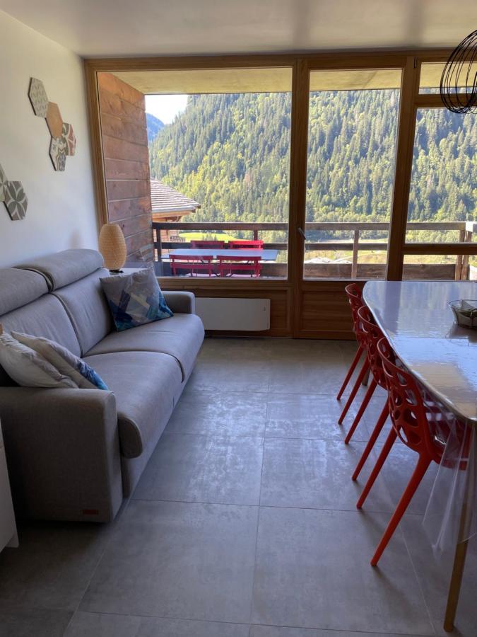 Charmant Appartement 3 Pieces - 6 Personnes Châtel Exterior foto