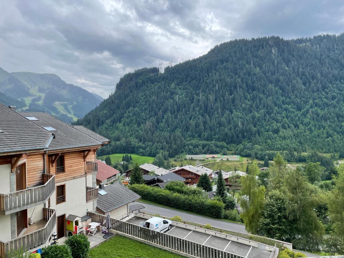 Charmant Appartement 3 Pieces - 6 Personnes Châtel Exterior foto
