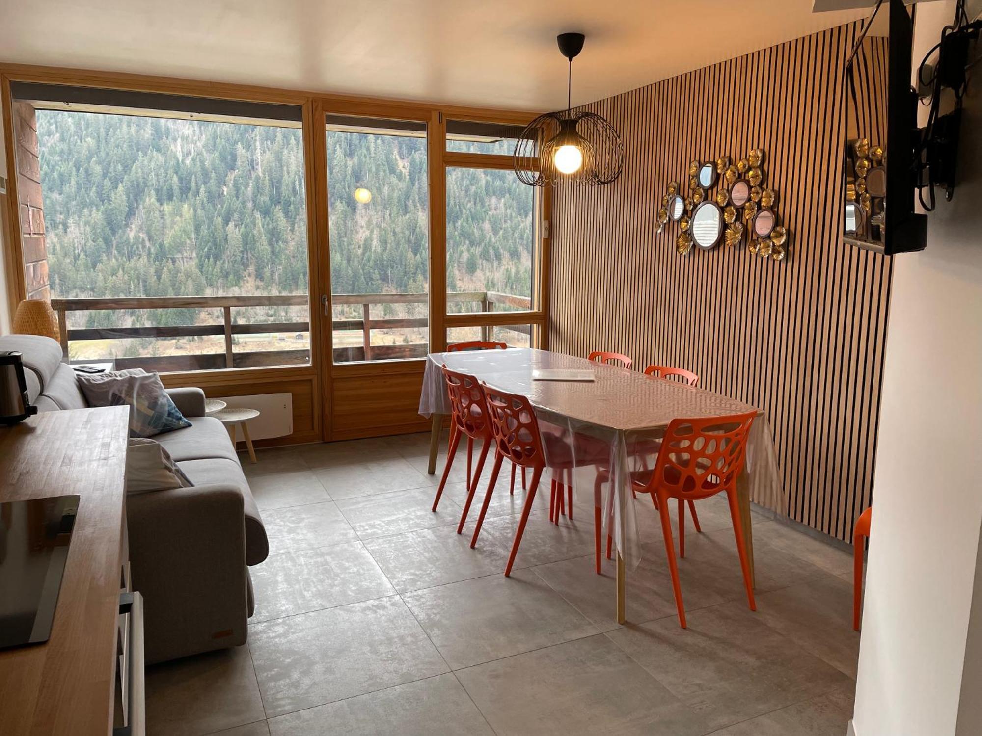 Charmant Appartement 3 Pieces - 6 Personnes Châtel Exterior foto