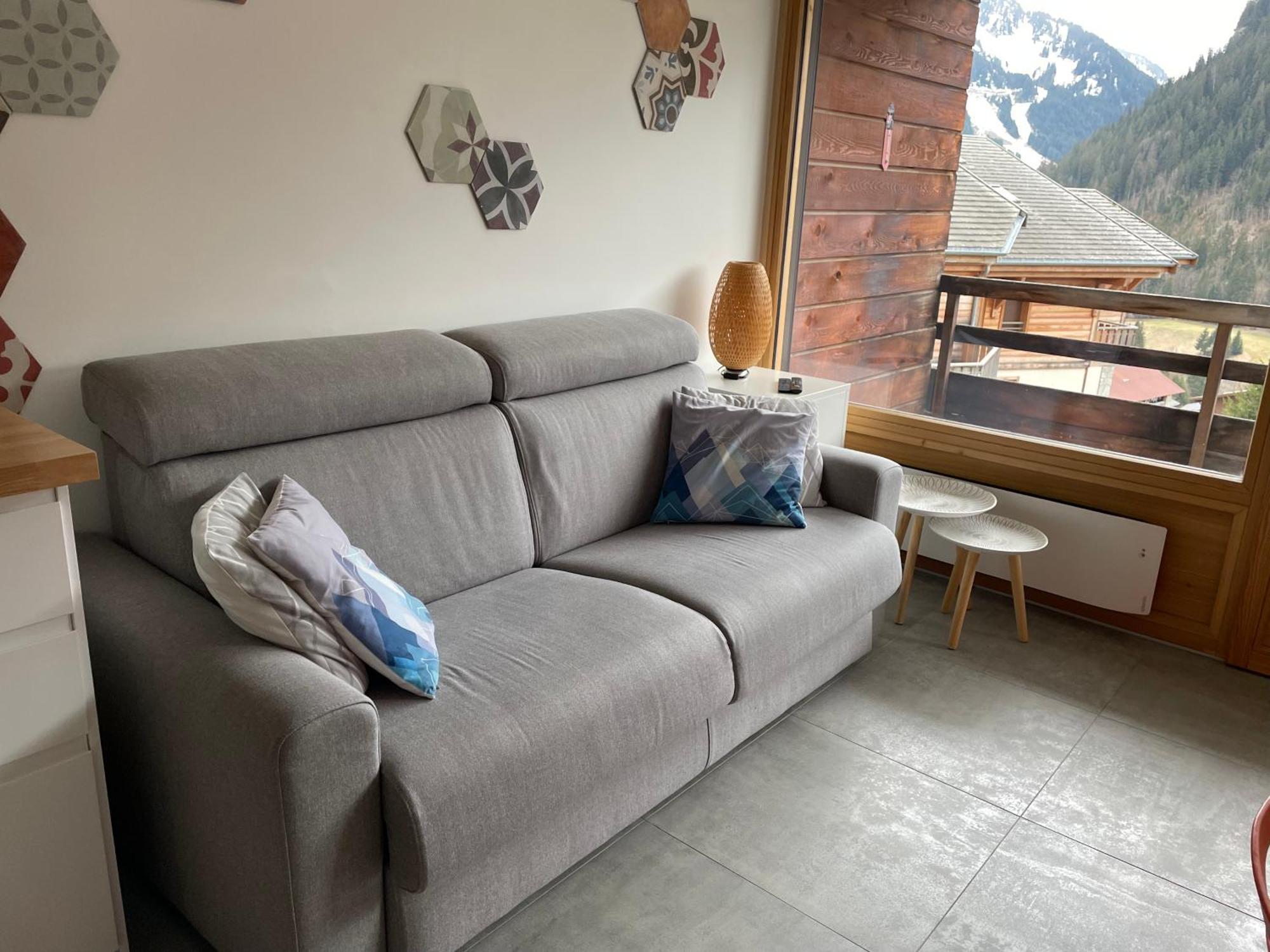 Charmant Appartement 3 Pieces - 6 Personnes Châtel Exterior foto